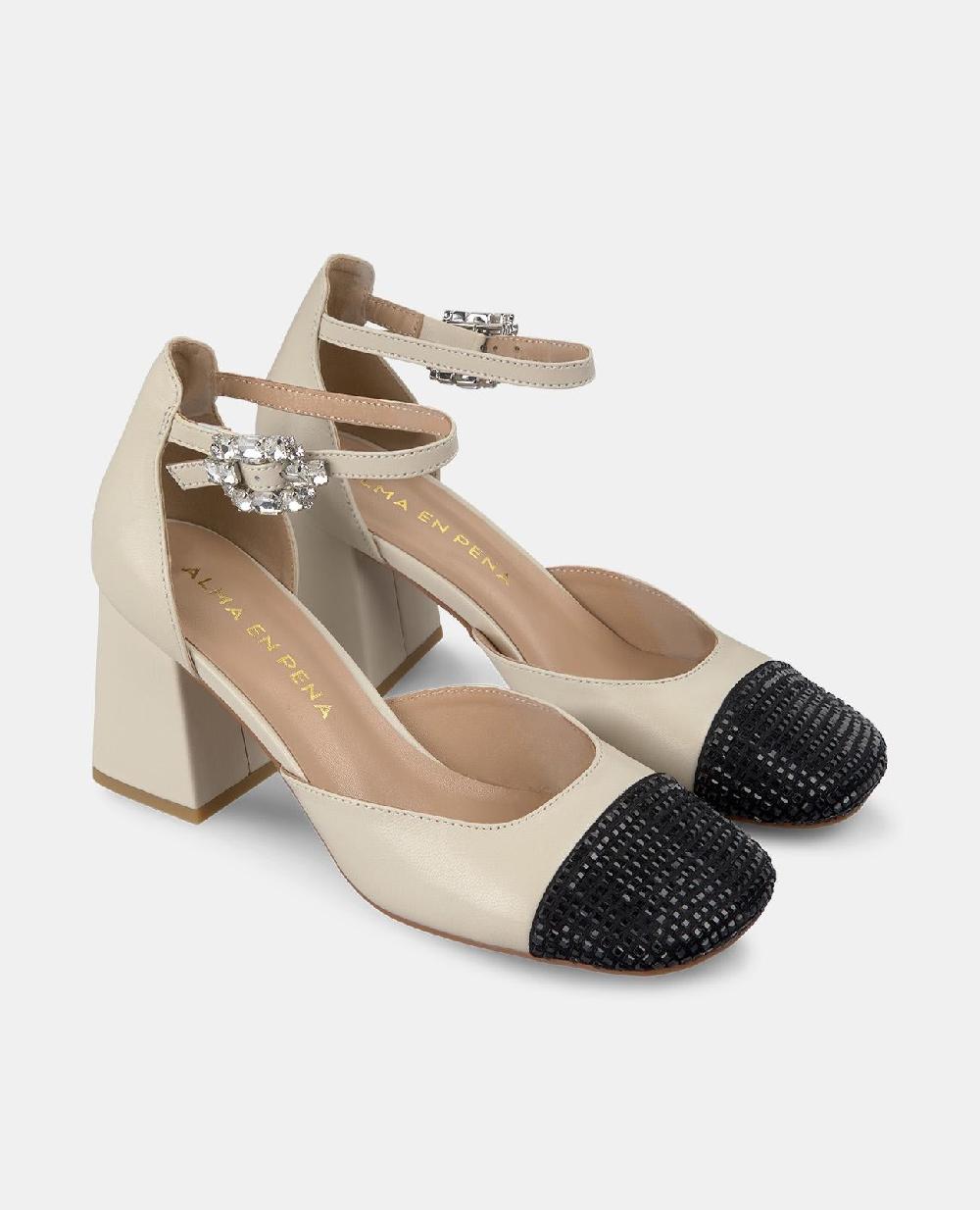 ﻿Alma en pena ZAPATO TACÓN HEBILLA JOYA Oferta especial de fábrica