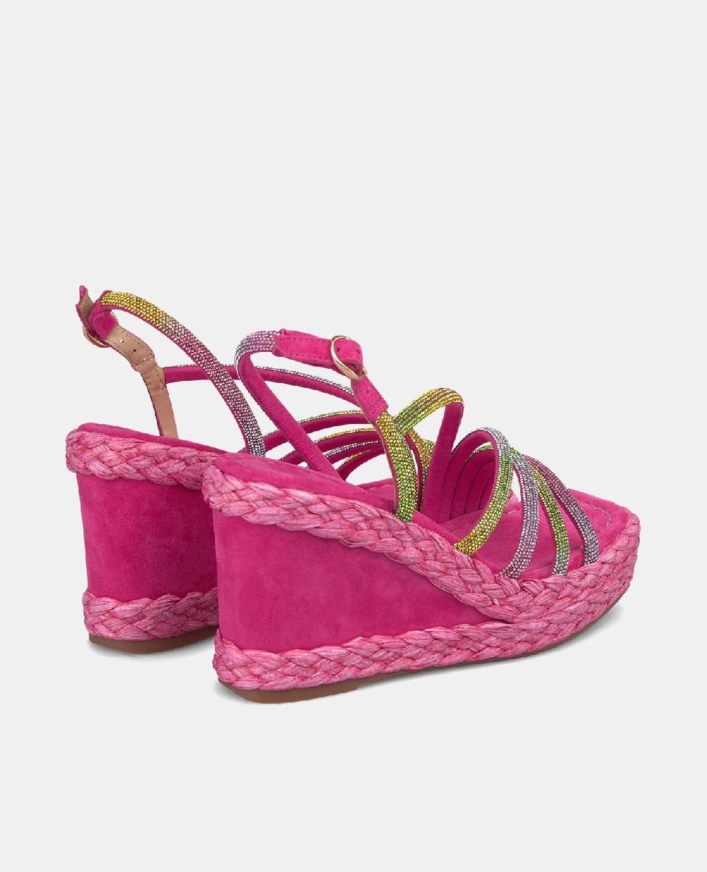 Alma en pena CUÑA TIRAS CON PEDRERÍA Outlet online