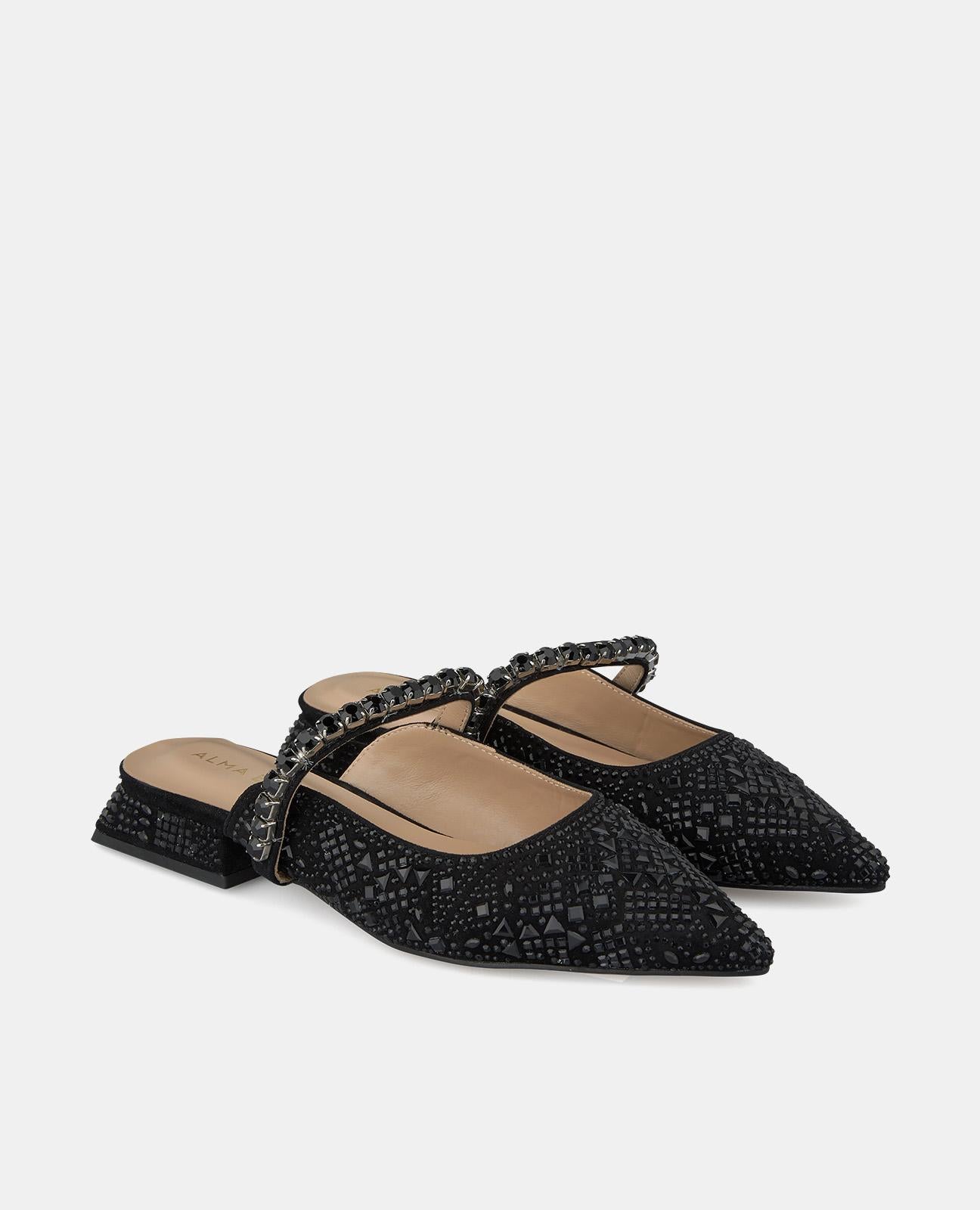 Alma en pena ZAPATO PLANO CRISTALES Promoción trimestral