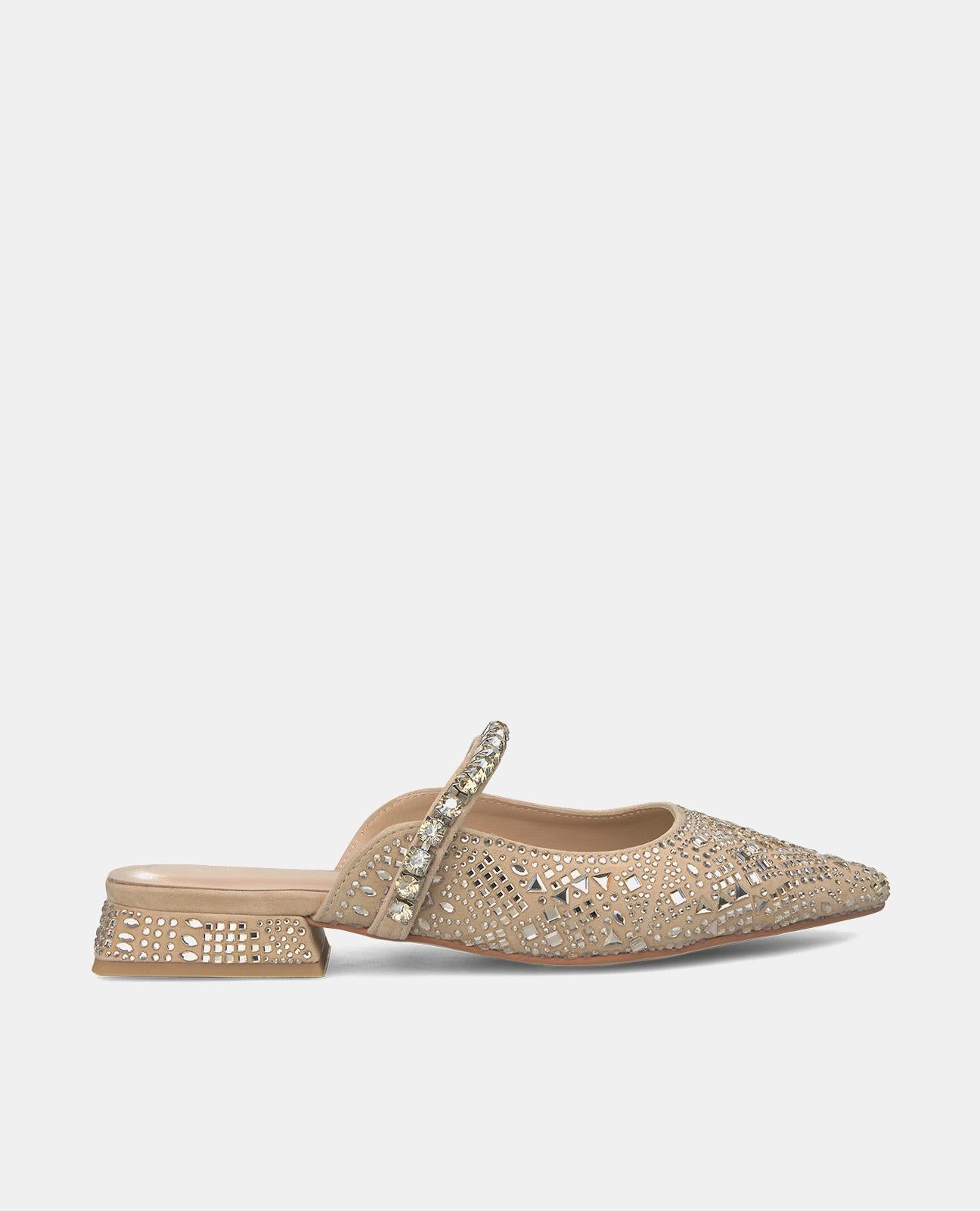 Alma en pena ZAPATO PLANO CRISTALES