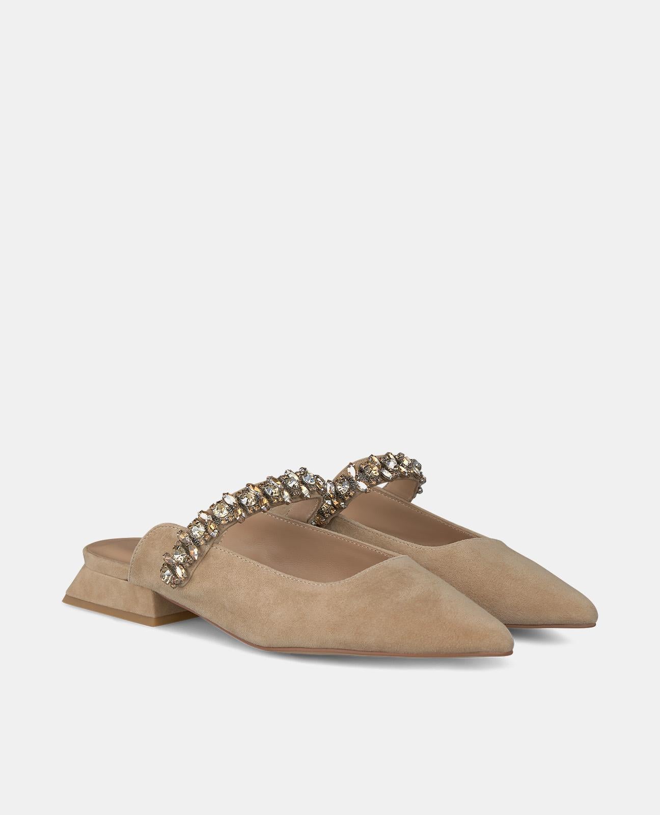 Alma en pena ZAPATO PLANO TIRA PEDRERÍA Grandes descuentos