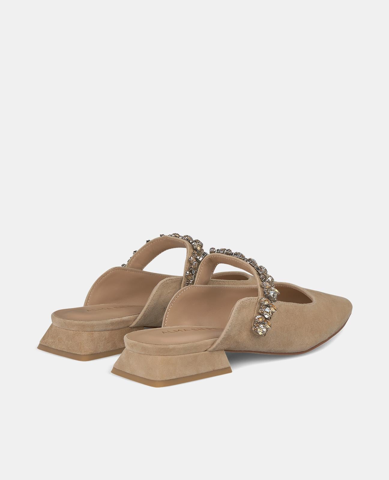 Alma en pena ZAPATO PLANO TIRA PEDRERÍA Grandes descuentos
