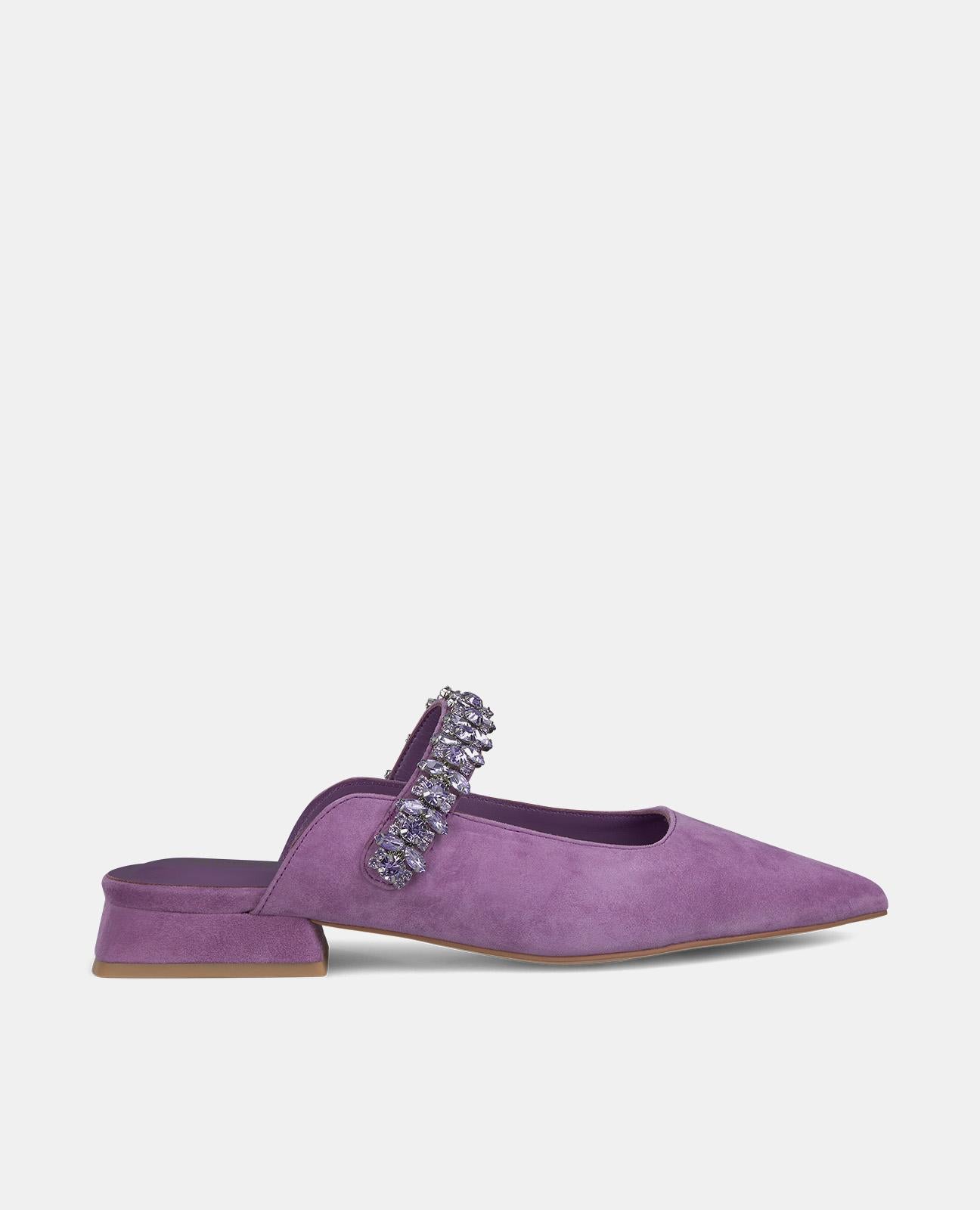 Alma en pena ZAPATO PLANO TIRA PEDRERÍA