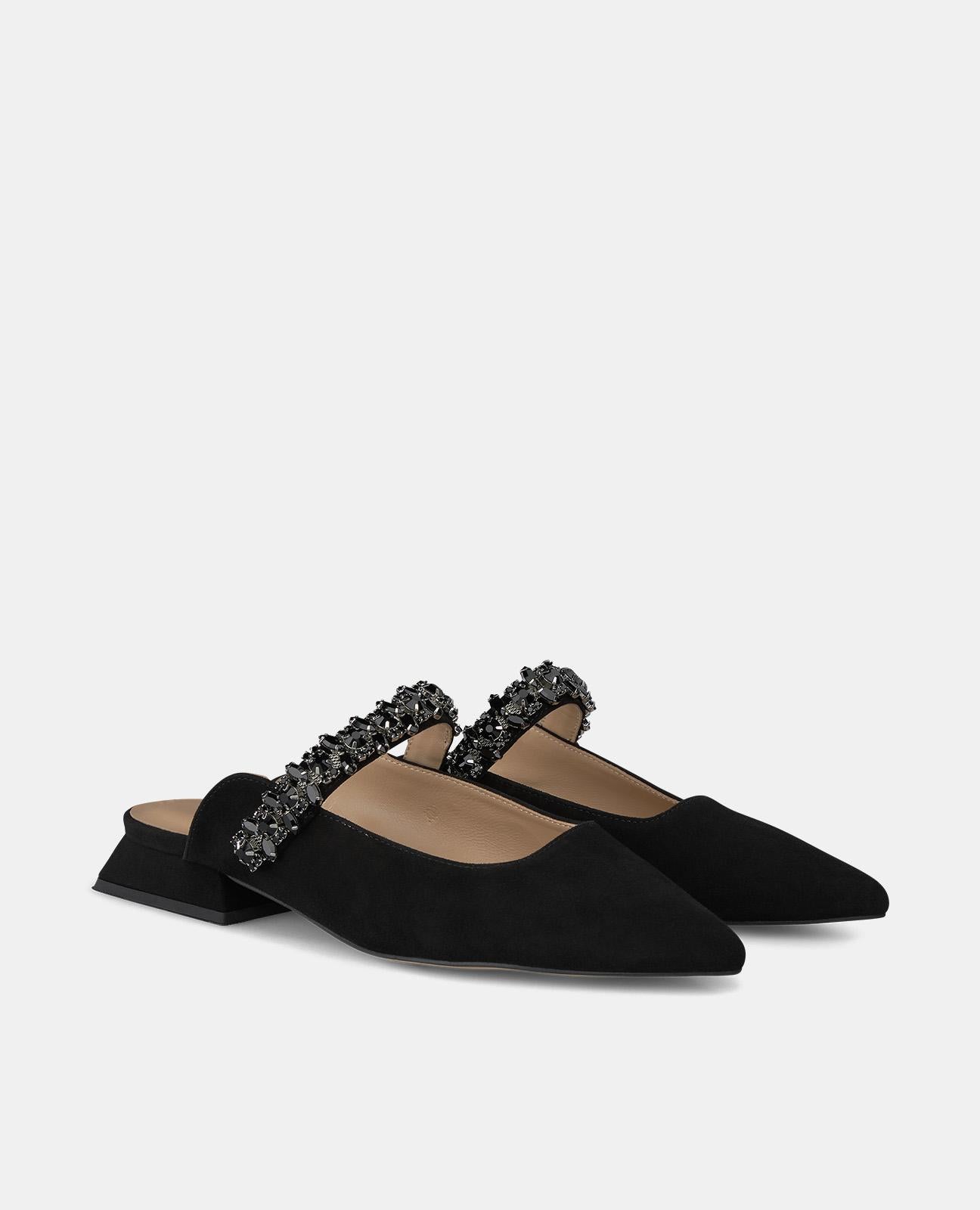 Alma en pena ZAPATO PLANO TIRA PEDRERÍA Envío internacional gratuito