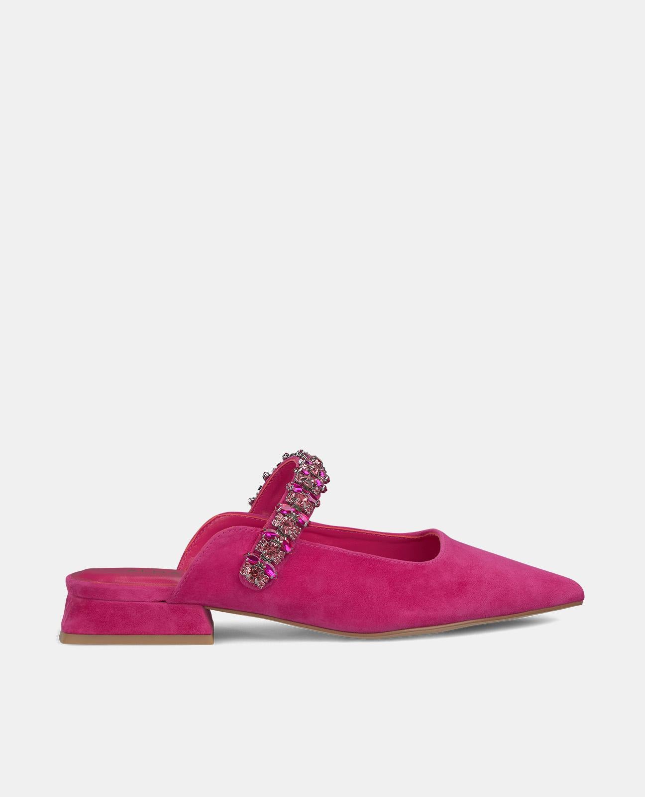Alma en pena ZAPATO PLANO TIRA PEDRERÍA