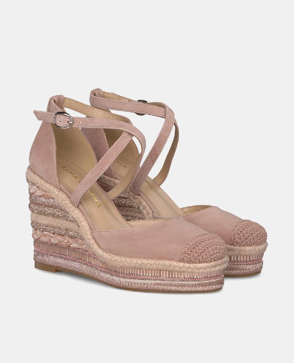 Alma en pena CUÑA CON TIRAS CRUZADAS Oferta exclusiva
