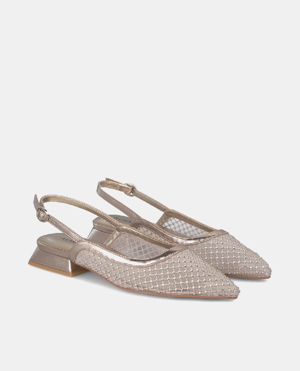 Alma en pena ZAPATO PLANO MALLA BRILLOS Tienda