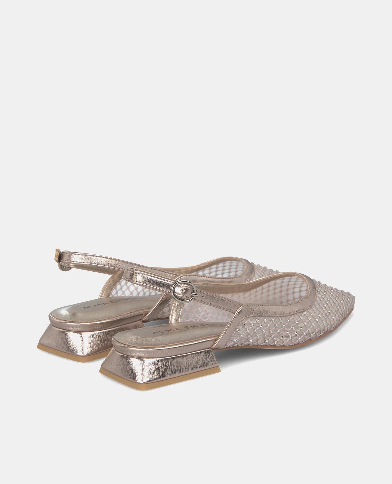 Alma en pena ZAPATO PLANO MALLA BRILLOS Tienda