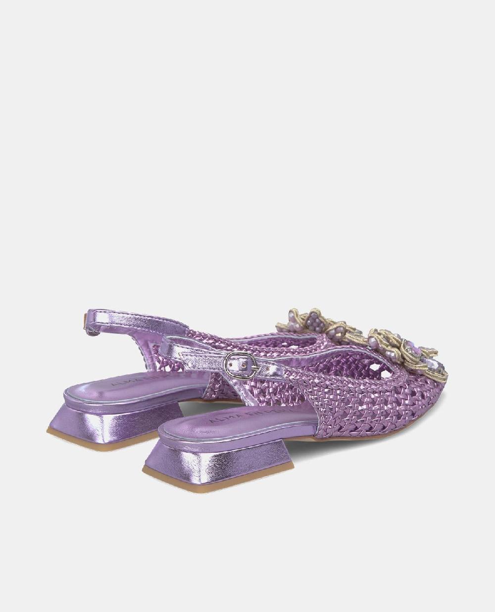 Alma en pena ZAPATO PLANO RAFIA PEDRERÍA Mejor oferta