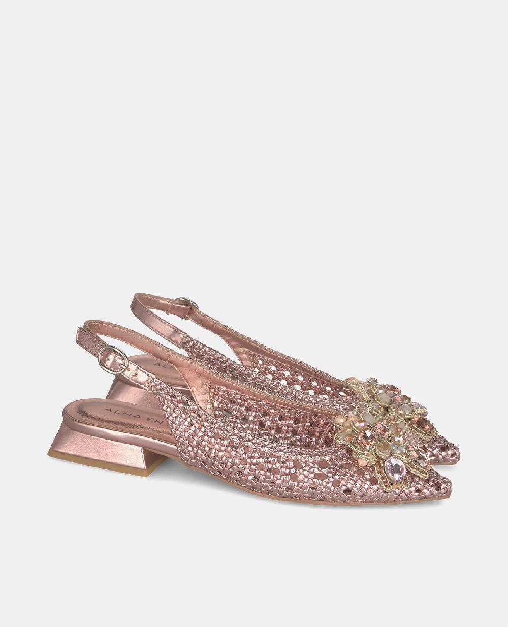 Alma en pena ZAPATO PLANO RAFIA PEDRERÍA Últimos 3 días