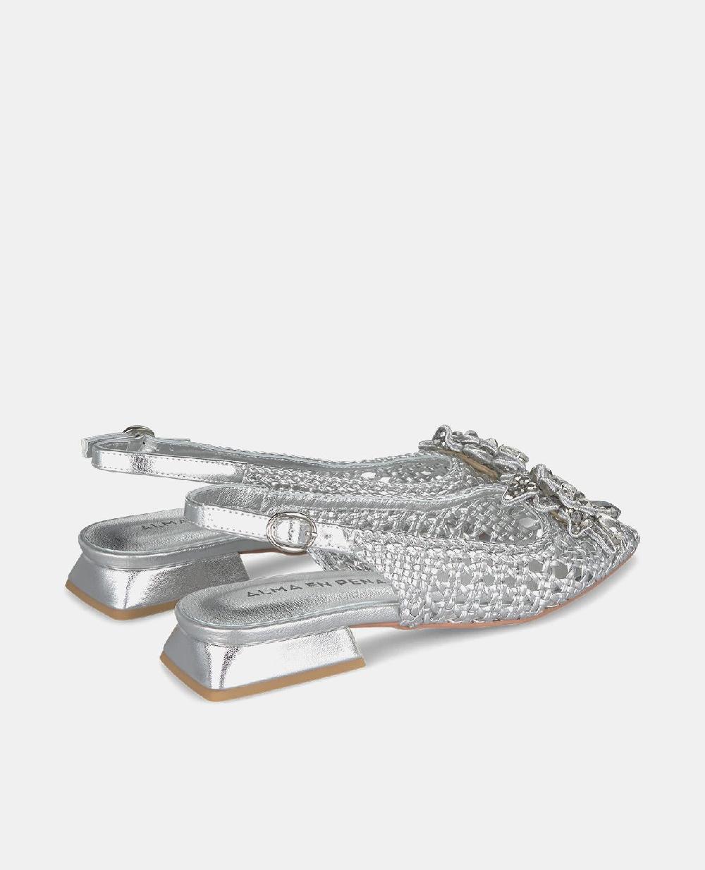 Alma en pena ZAPATO PLANO RAFIA PEDRERÍA COMPRAR AHORA