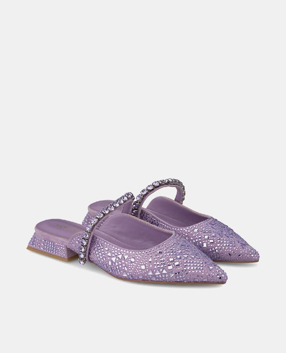 Alma en pena ZAPATO PLANO CRISTALES Último día