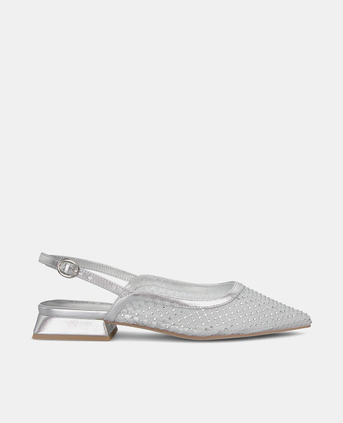 Alma en pena ZAPATO PLANO MALLA BRILLOS
