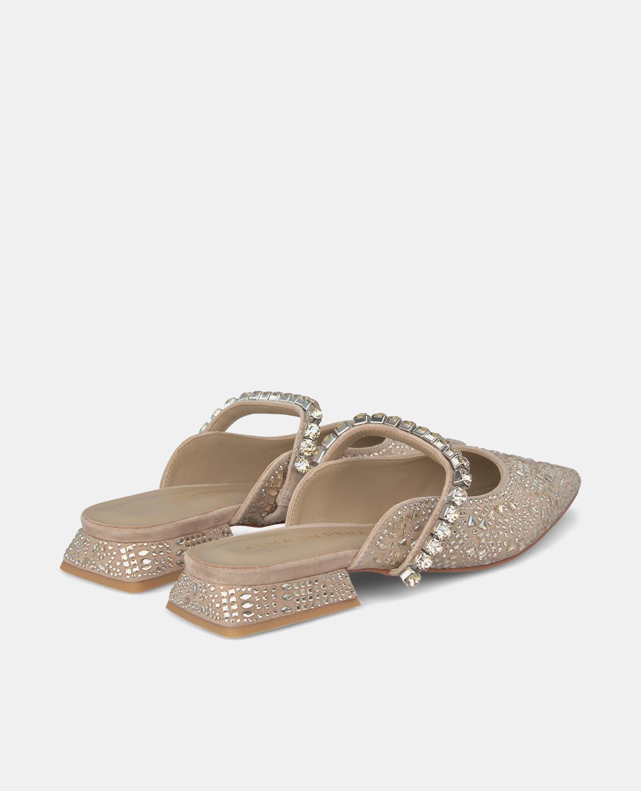 Alma en pena ZAPATO PLANO CRISTALES Ofertas especiales