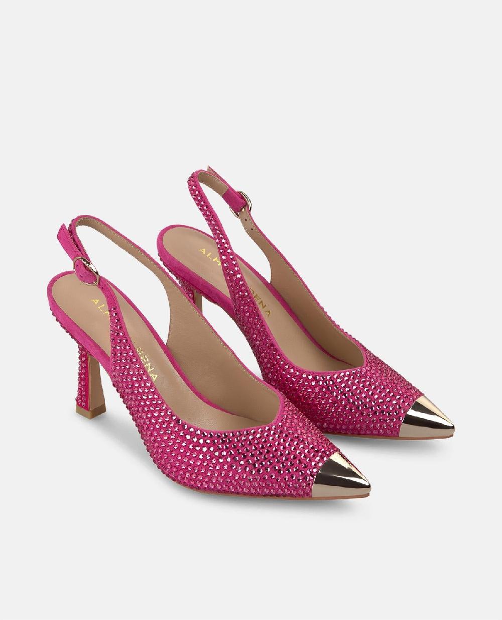 Alma en pena ZAPATO TACÓN PUNTERA METALIZADA Rebajas baratas