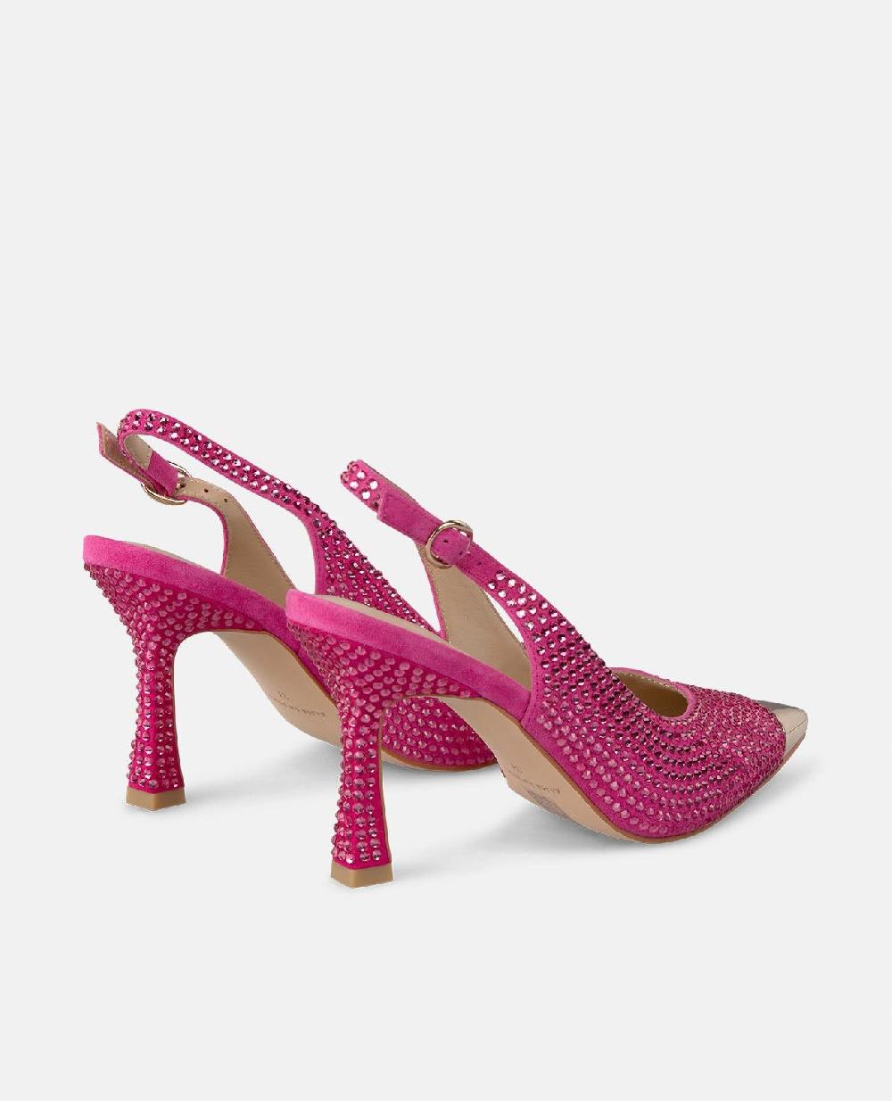 Alma en pena ZAPATO TACÓN PUNTERA METALIZADA Rebajas baratas