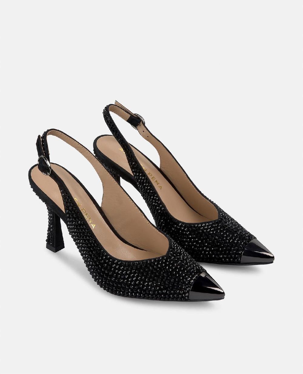 Alma en pena ZAPATO TACÓN PUNTERA METALIZADA Rebajas de fábrica