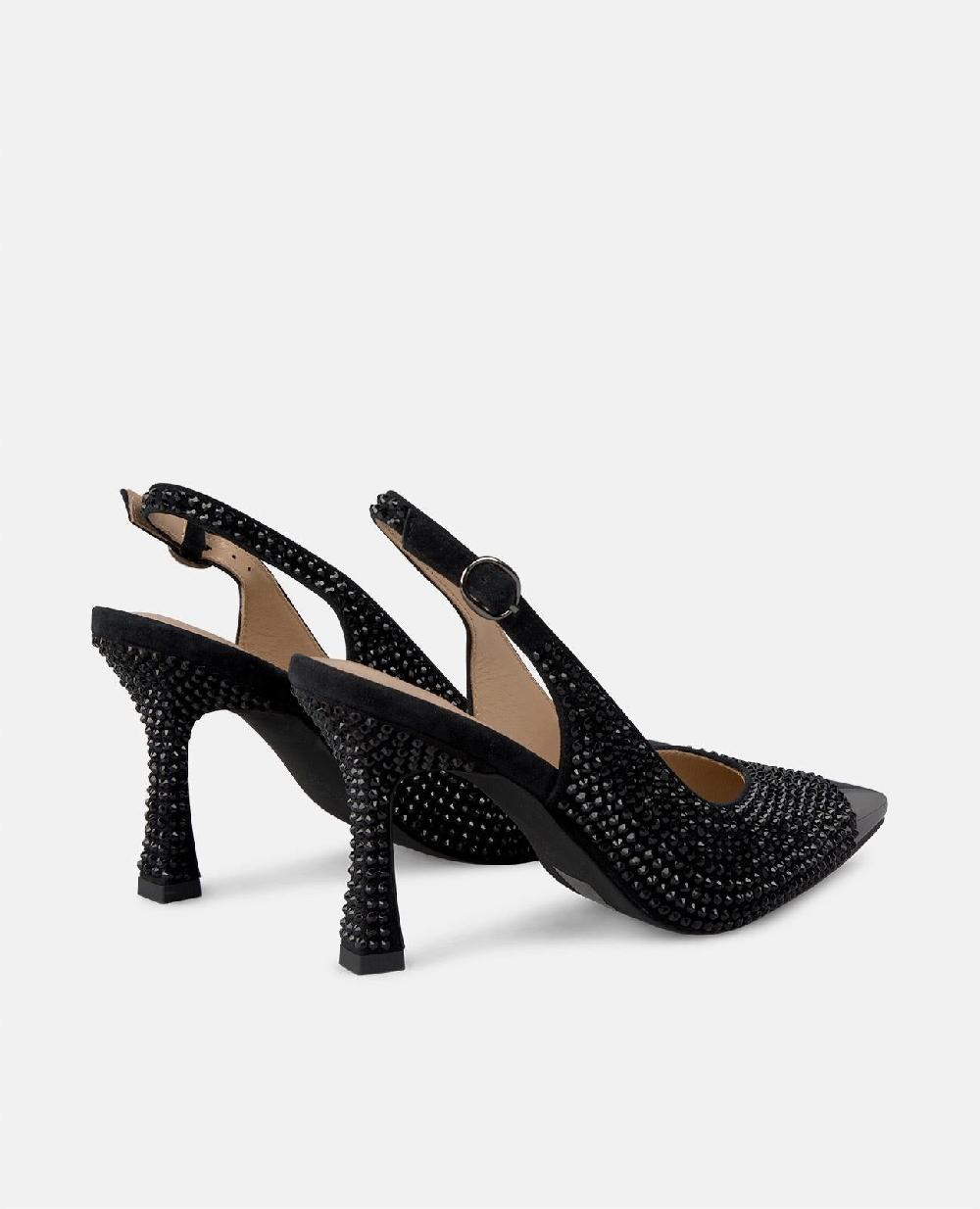 Alma en pena ZAPATO TACÓN PUNTERA METALIZADA Rebajas de fábrica
