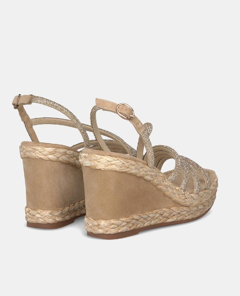 Alma en pena CUÑA TIRAS CON PEDRERÍA Oferta exclusiva