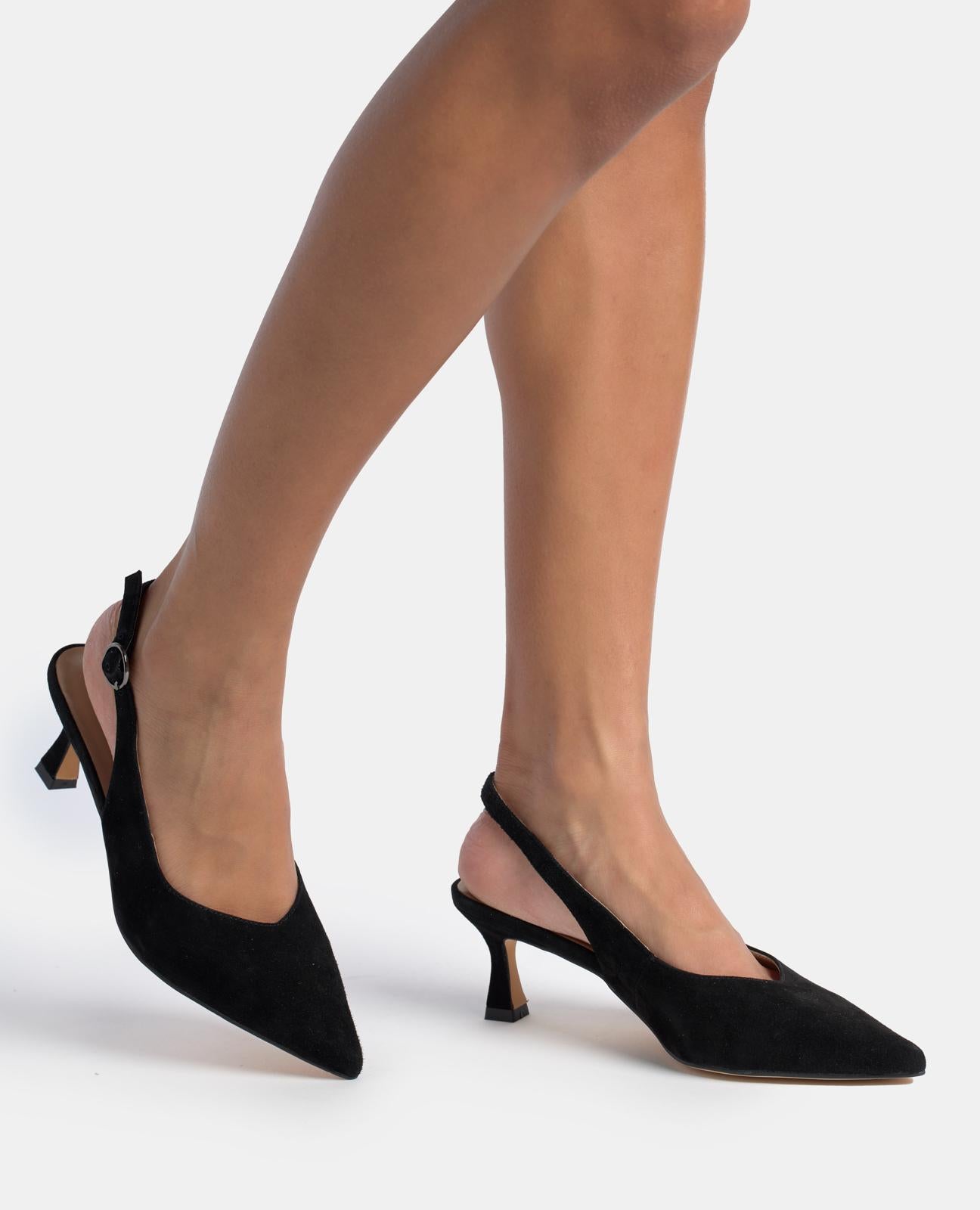 Alma en pena ZAPATO TACÓN KITTEN DESTALONADO Descuento por venta flash