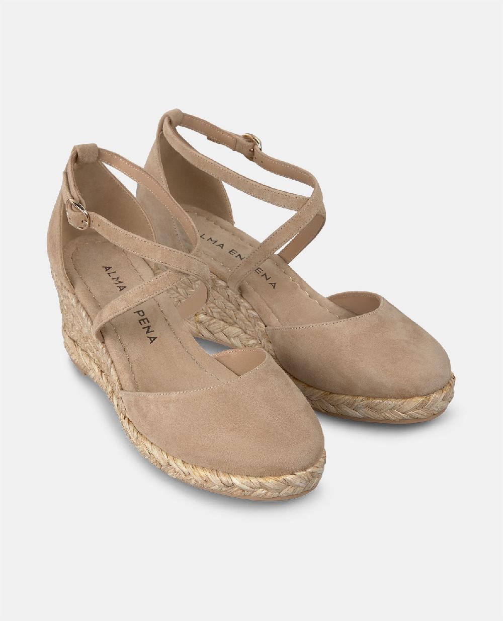 Alma en pena ZAPATO CUÑA TIRAS CRUZADAS Tienda