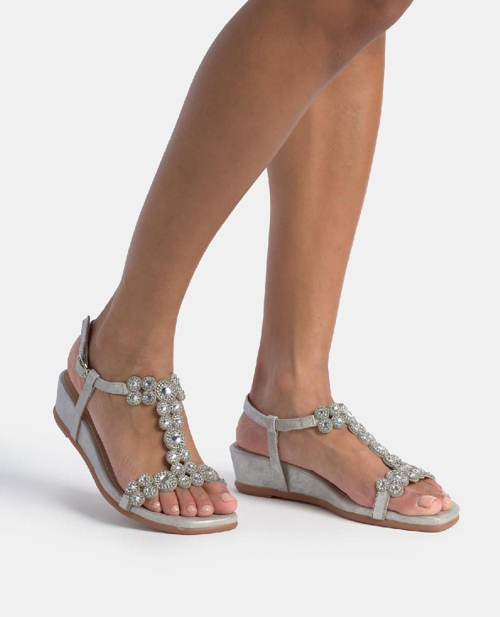Alma en pena SANDALIA CON TACÓN DETALLES Rebajas online