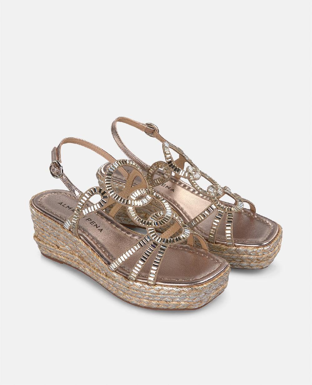 Alma en pena SANDALIAS DE CUÑA Envío gratis