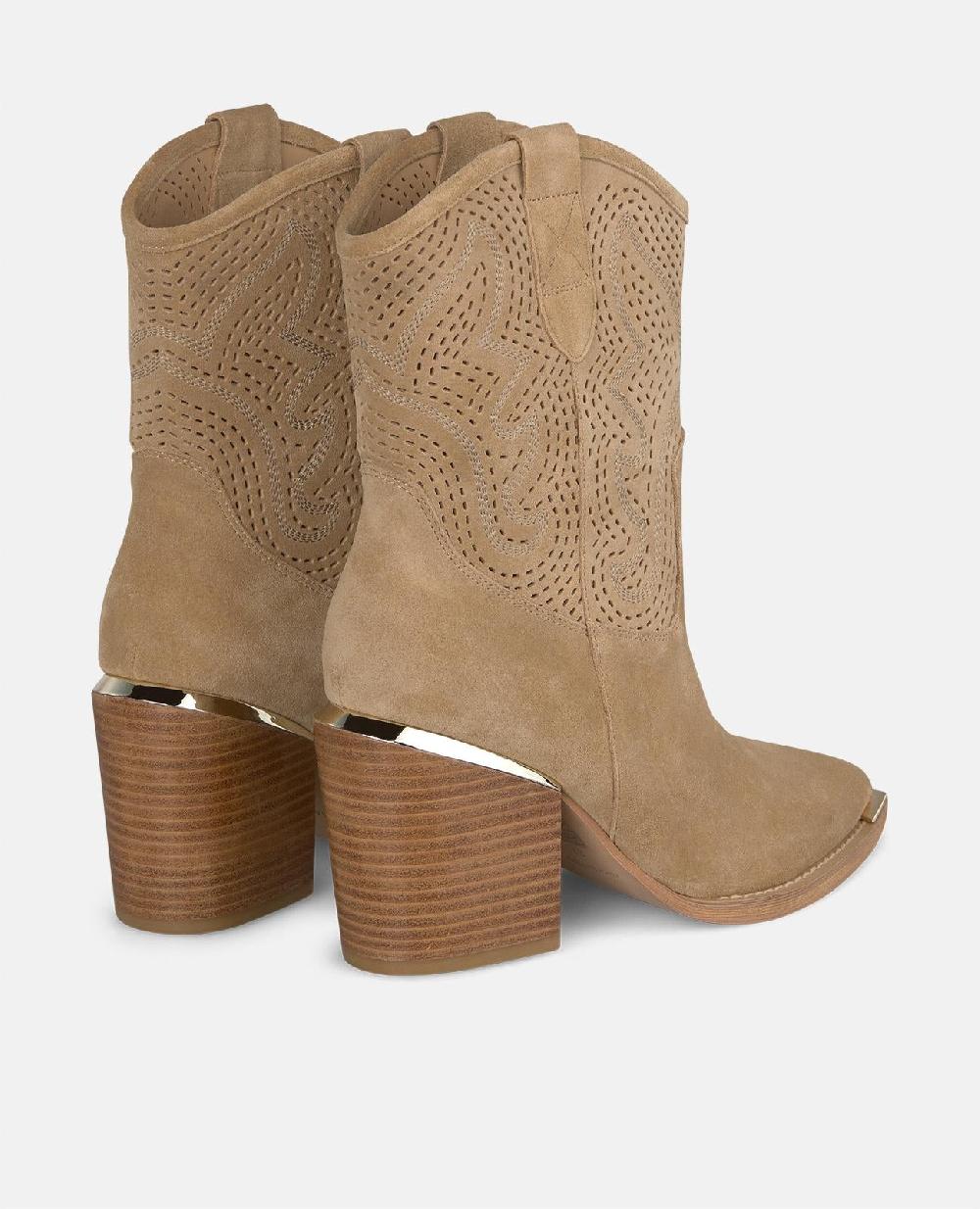 Alma en pena BOTÍN COWBOY DETALLES BORDADOS Promoción por tiempo limitado