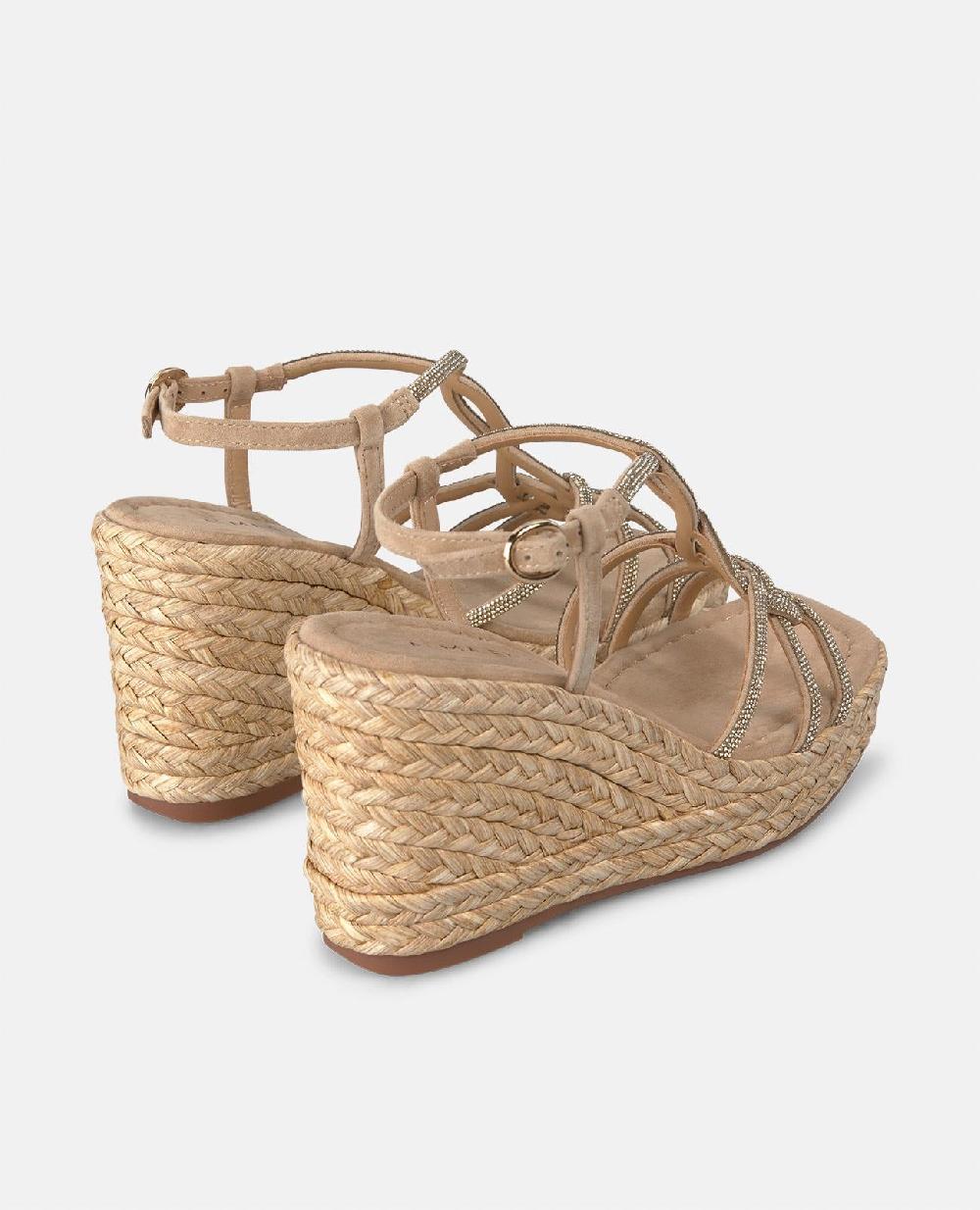 Alma en pena CUÑA TIRAS ENTRELAZADAS Rebajas online