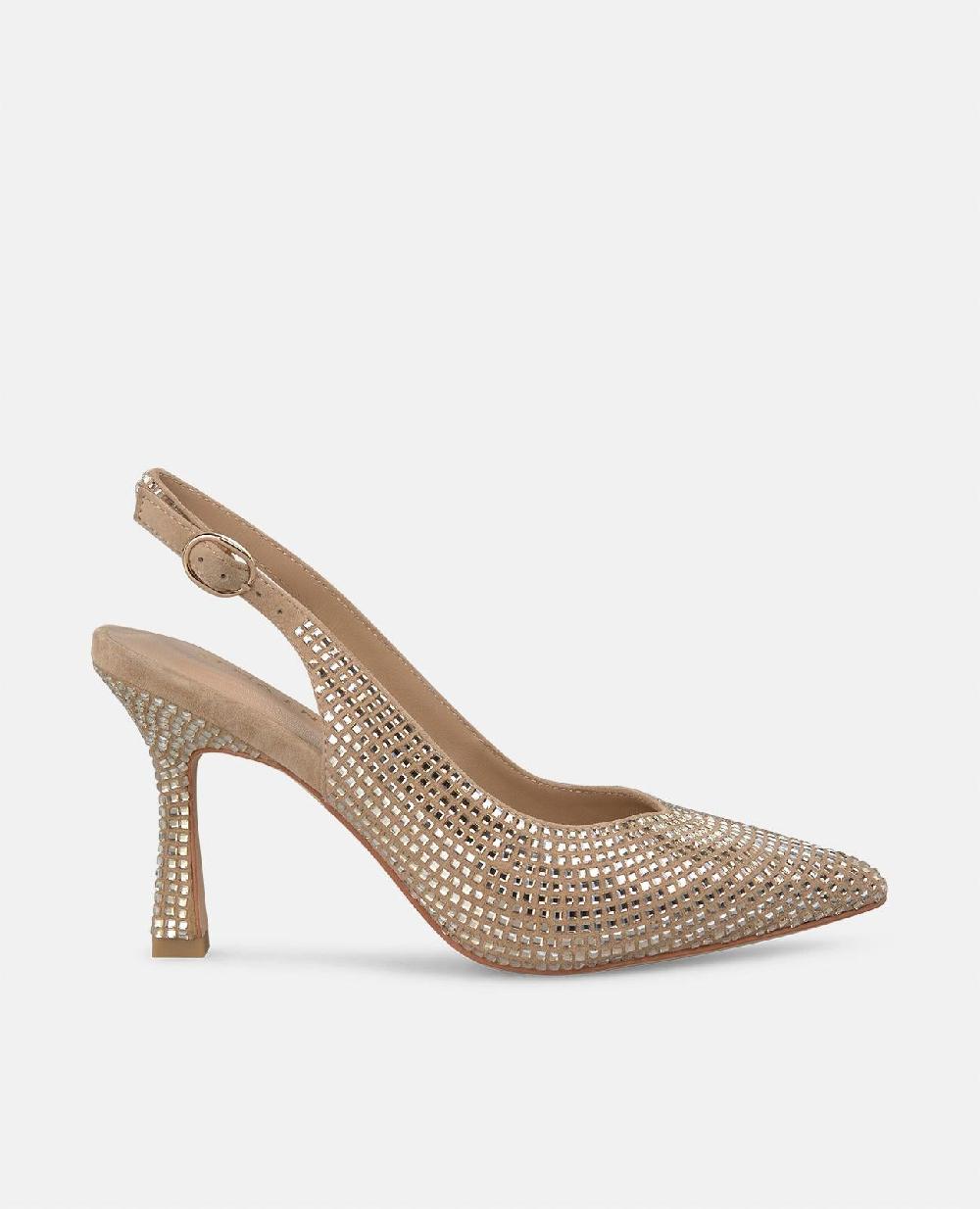 Alma en pena ZAPATO CUBIERTO CON PEDRERÍA