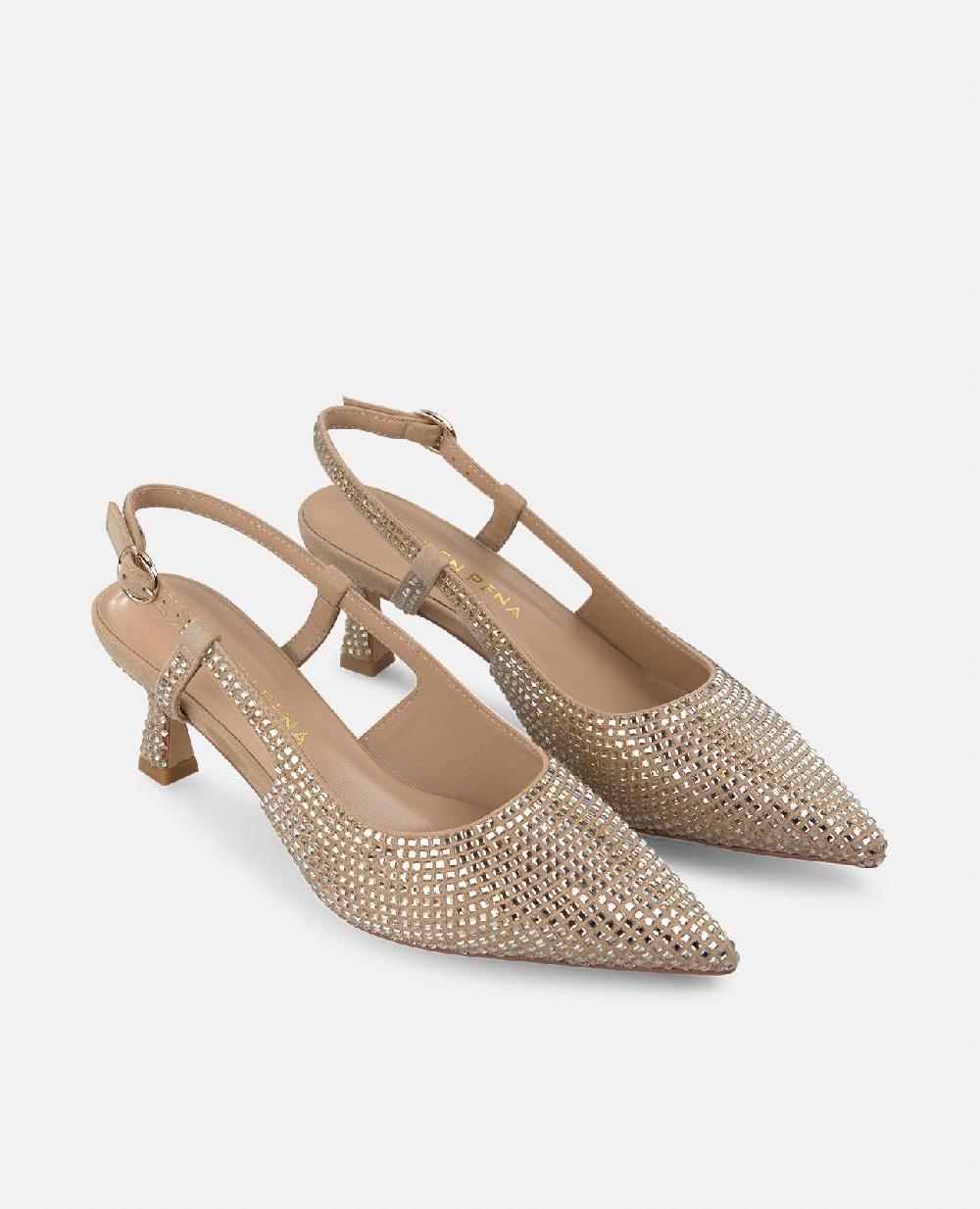 Alma en pena ZAPATO KITTEN CON PEDRERÍA Liquidación