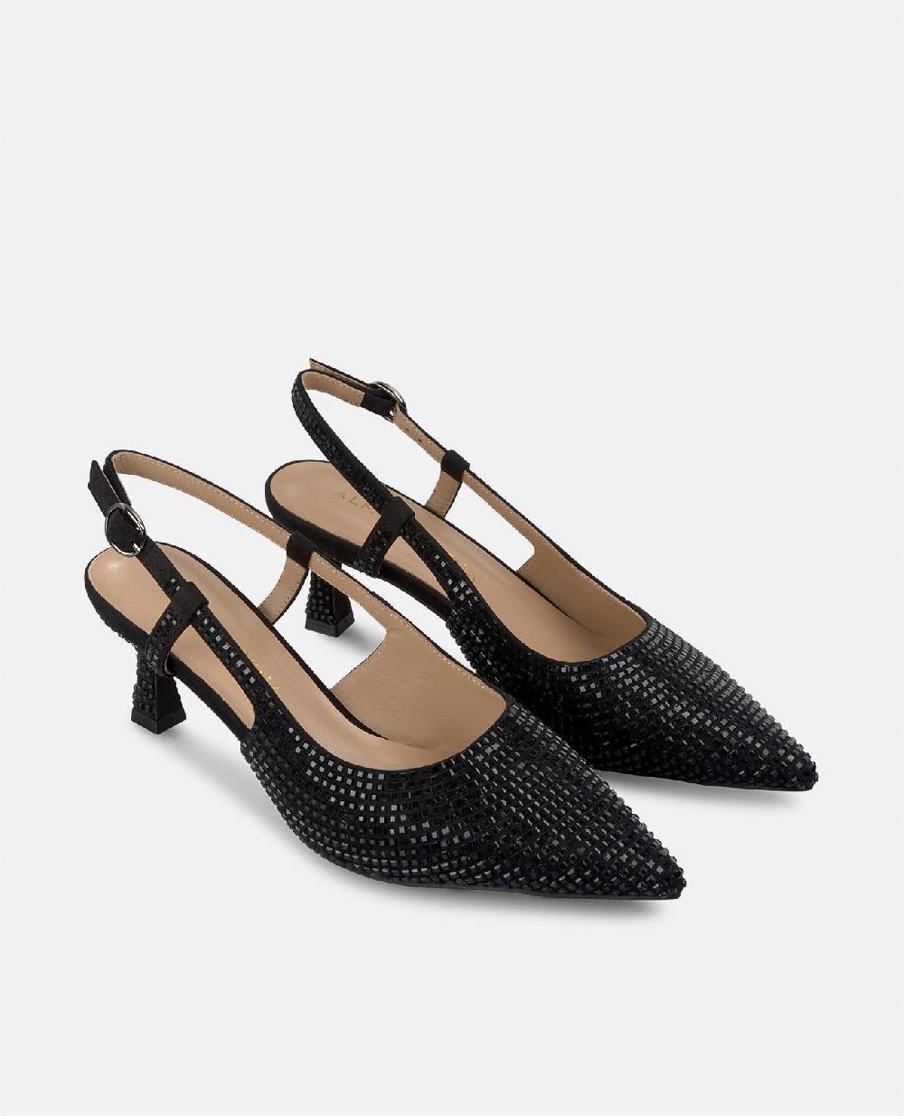 Alma en pena ZAPATO KITTEN CON PEDRERÍA Envío internacional gratuito