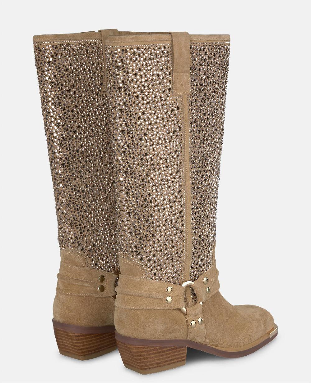 Alma en pena BOTA CALADO CON DETALLES Última moda