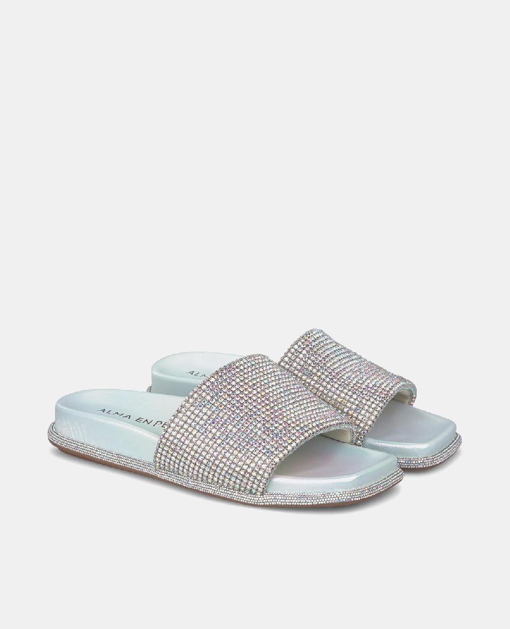 Alma en pena SANDALIA PLANA TIRA STRASS Última moda