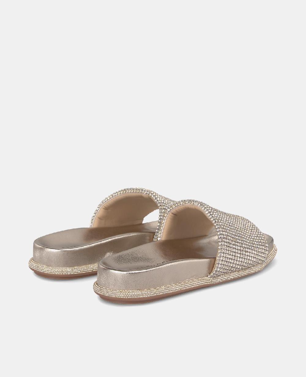 Alma en pena SANDALIA PLANA TIRA STRASS Descuento por venta flash