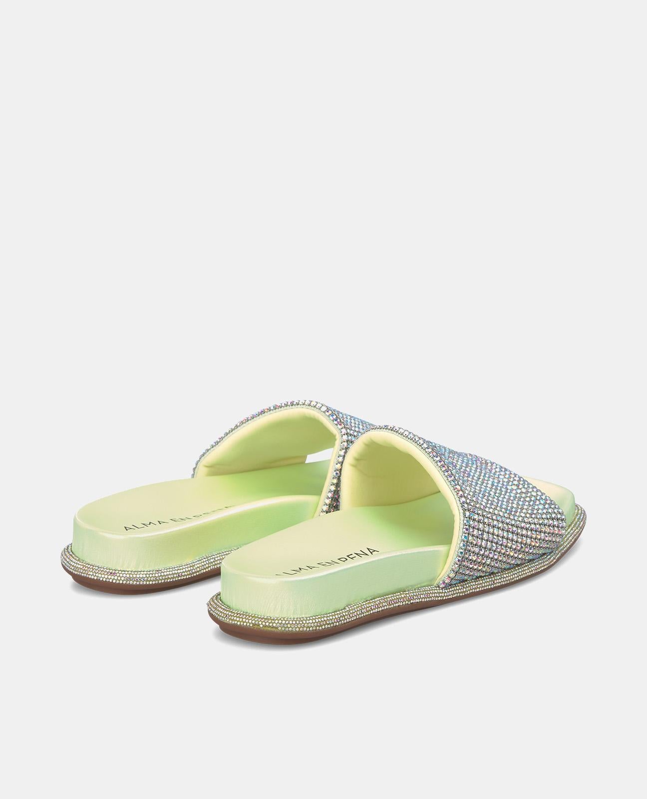 Alma en pena SANDALIA PLANA TIRA STRASS Ofertas especiales