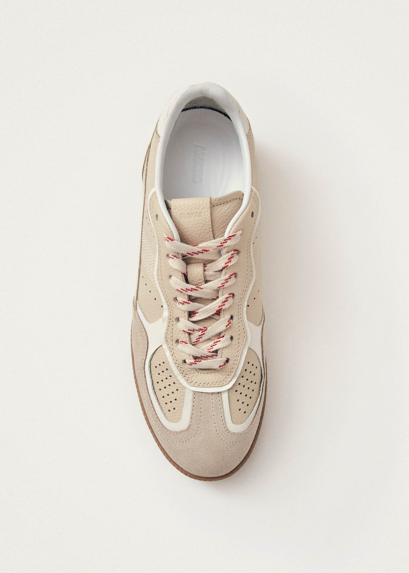 Alohas Tb.490 Rife Zapatillas de Cuero Color Crema Grandes descuentos