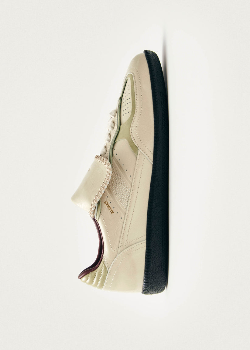 Alohas Tb.490 Club Onix Zapatillas de Cuero Color Crema Ofertas de temporada