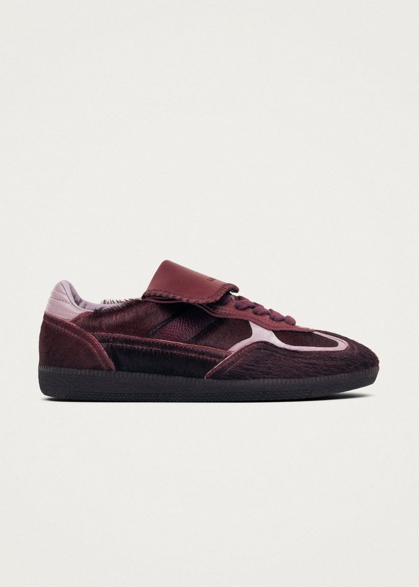 Alohas Tb.490 Club Soft Zapatillas de Cuero Burdeos