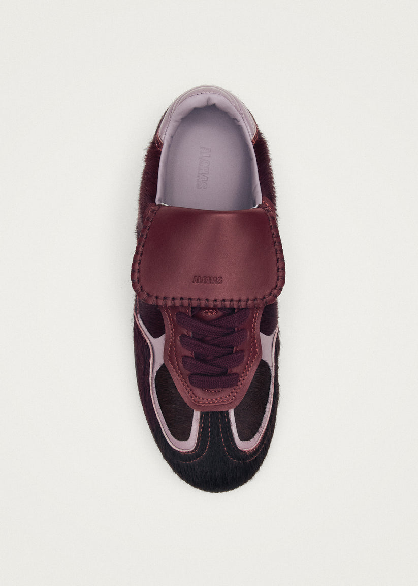 Alohas Tb.490 Club Soft Zapatillas de Cuero Burdeos Ofertas especiales