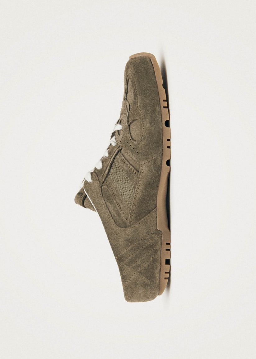 Alohas Tb.56 Mule Zapatillas de Cuero Color Caqui Outlet online