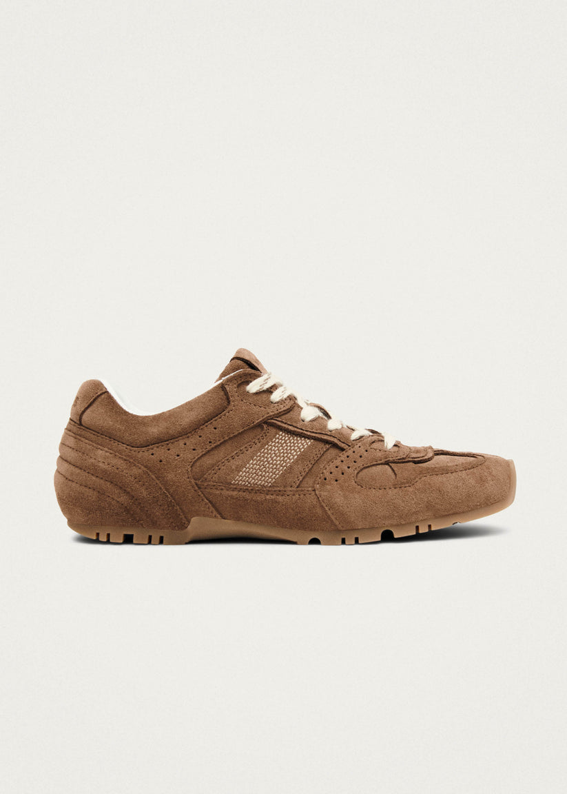 Alohas Tb.56 Suede Zapatillas de Cuero Marrón