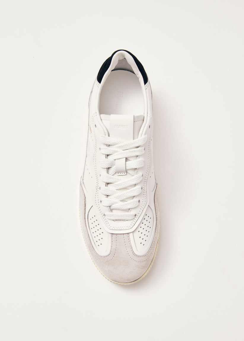 Alohas Tb.490 Zapatillas de Piel Blancas y Negras Precio de fábrica