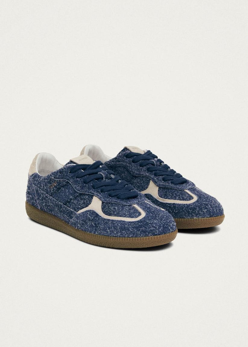 Alohas Tb.490 Rife Suede Fuzzy Zapatillas de Cuero Azul Envío internacional gratuito