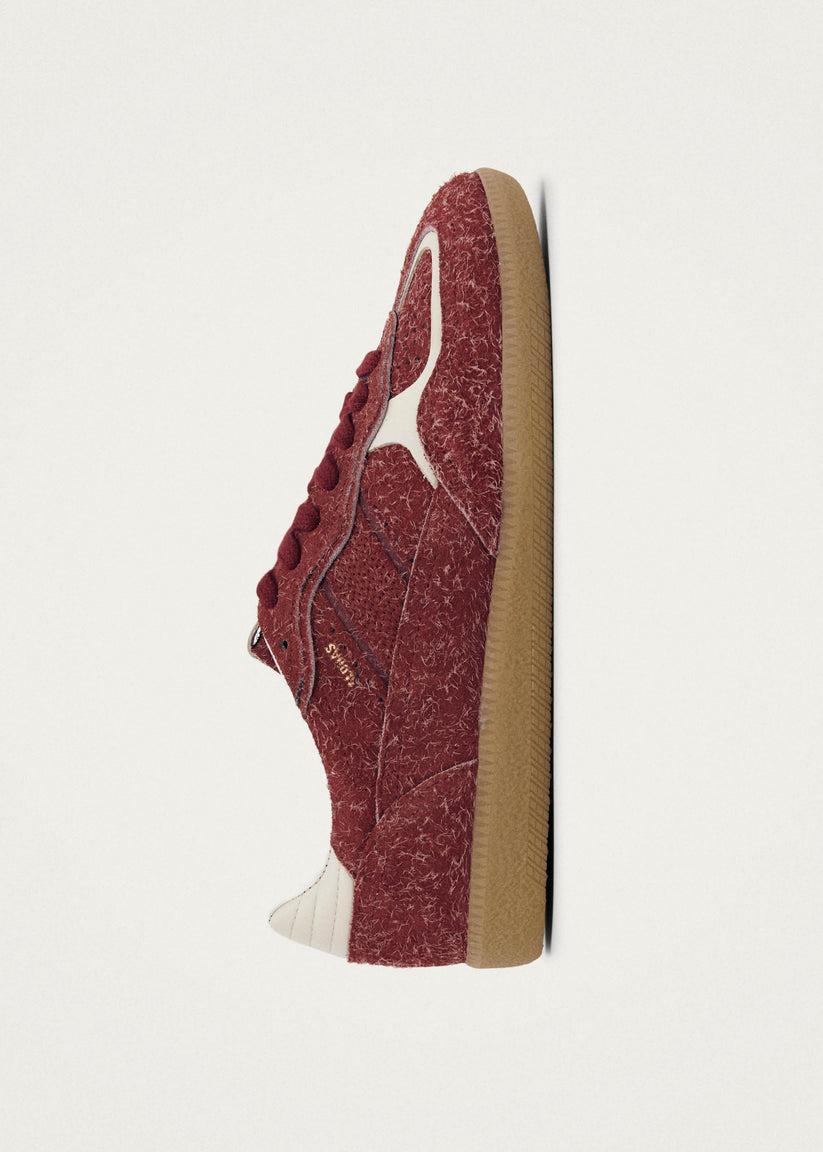 Alohas Tb.490 Rife Suede Fuzzy Zapatillas de Cuero Rojo Tienda de fábrica