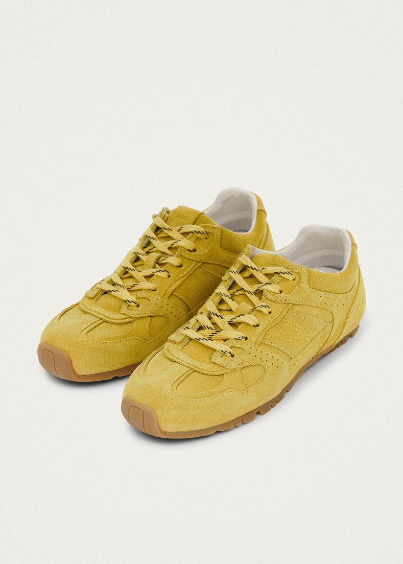 Alohas Tb.56 Suede Zapatillas de Cuero Amarillo Descuentos del mes