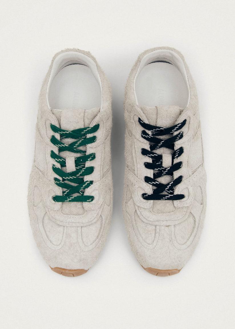 Alohas Tb.56 Suede Fuzzy Zapatillas de Cuero Gris Claro Oferta exclusiva