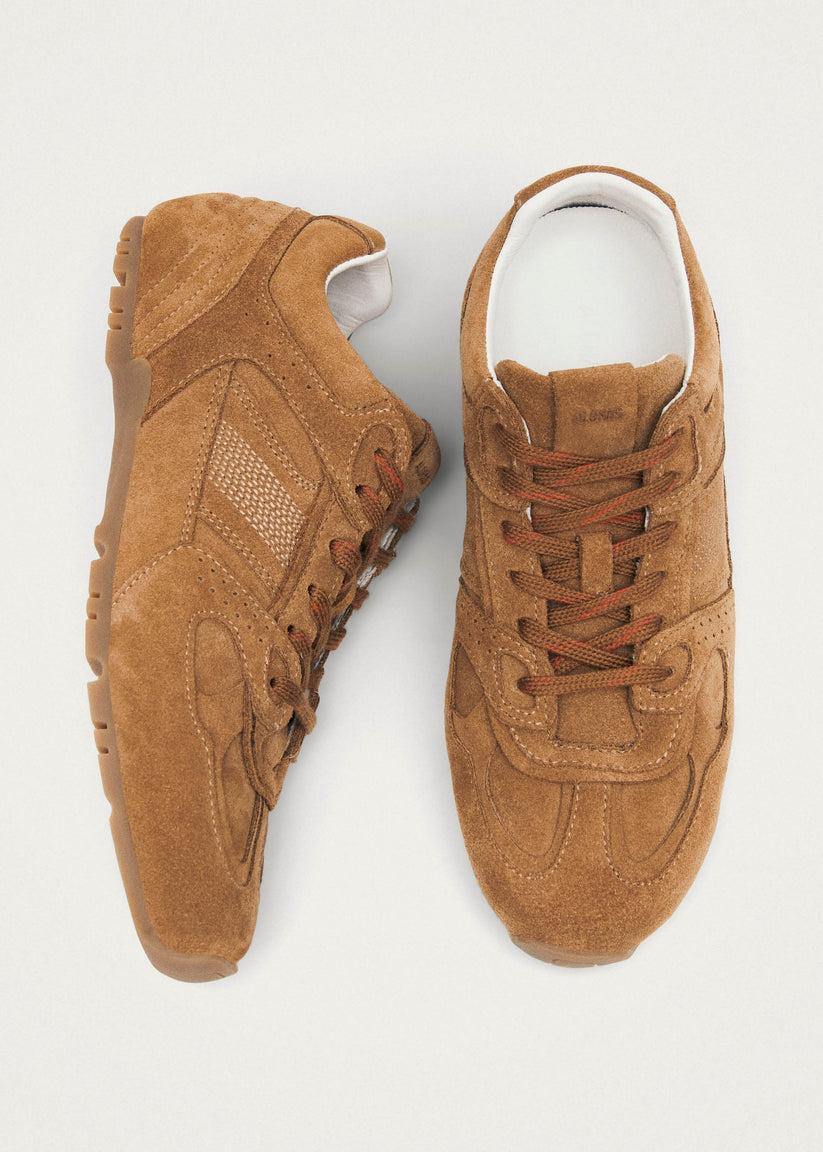 Alohas Tb.56 Suede Zapatillas de Cuero Color Camel Descuento por venta flash