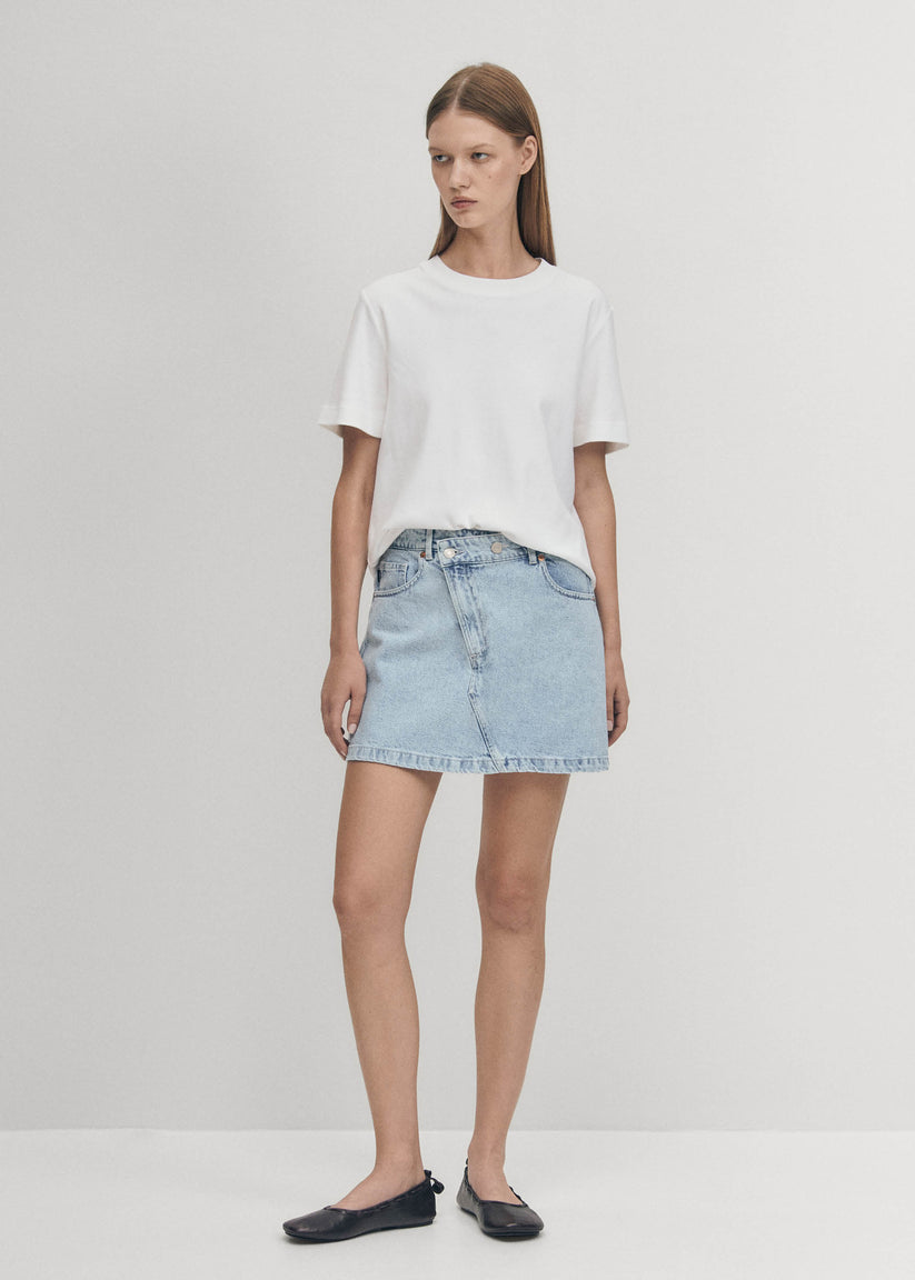 Alohas Boston Falda Vaquera Azul