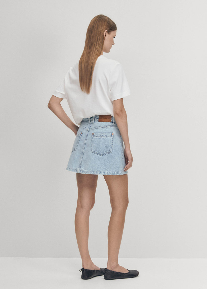 Alohas Boston Falda Vaquera Azul Rebajas baratas